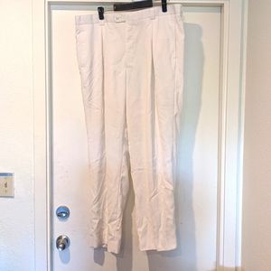 Falcone size 38R White Polyester Pants